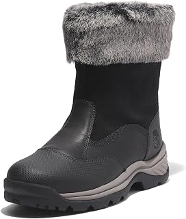 Timberland Women's White Ledge Pull-on Insulated Waterproof Snow Boot