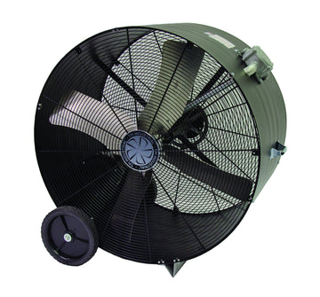 Industrial Belt Drive Portable Blower by TPI – 42, Plastic, Gray/Black/Silver, Model PB42BHL