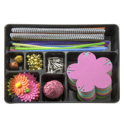 OIC, Achieva 30% Post Consumer Plastic Recycled Deep Drawer Tray, 15-1/8 X 11-1/2 X 2-1/4 in, Black by Officemate – 15.1" x 11.5" x 2.3", Plastic, Black, Model 26241