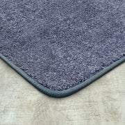 Endurance Solid Colored Area Rug in Color Glacier Blue by Joy Carpets – 4' x 6' (Rectangular), Polyester, Glacier Blue, Model 80N-04
