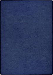 Joy Carpets Endurance Solid Colored Area Rug in Color Midnight Sky, 12' x 18'