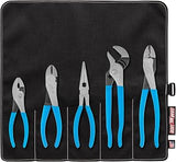 Channellock Tool Roll - 1 Technician's Plier Set with Tool Roll, 5-Piece