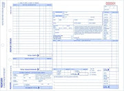 Rediform Speediset Four-Part Auto Repair Form, Four-Part Carbonless, 11 x 8.5, 50 Forms Total