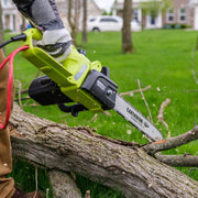 14-Inch 9-Amp Corded Electric Chainsaw by Earthwise – 9-Amp, 14-Inch Chainsaw, Green, Model CS33114