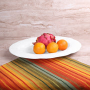 Oval Platter by Elite Global Solutions – Melamine, White, Pack of 4, Model M16OVRF-NW