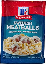 McCormick Swedish Meatball Mix, 2.11 Oz