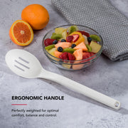 KitchenAid Porcelain White / 13.6-Inch / Everyday Cooking Spoons