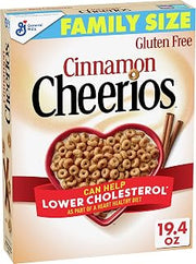 Cheerios Cinnamon Breakfast Cereal, Gluten Free, 19.4 oz
