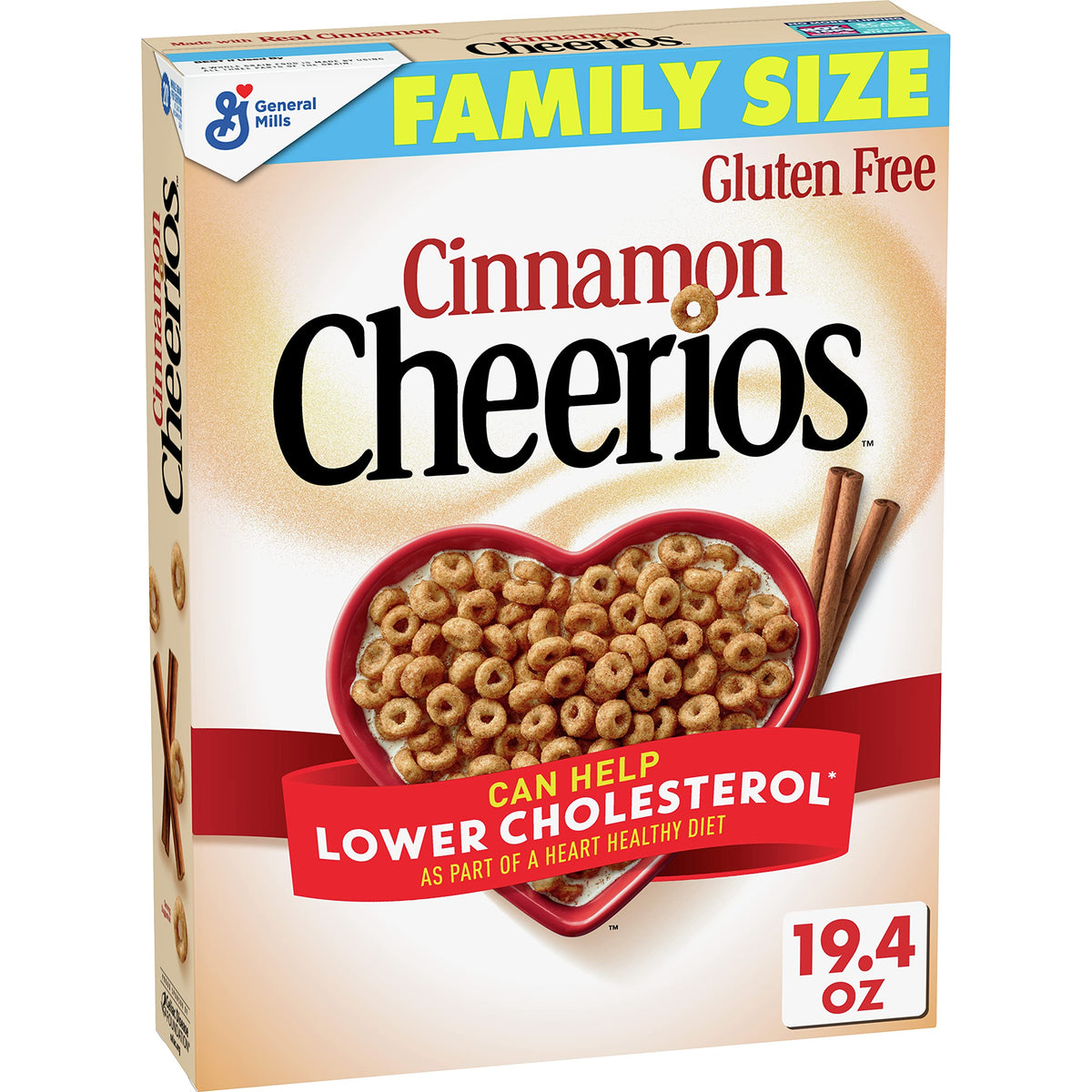 Cinnamon Breakfast Cereal by Cheerios – 19.4 Ounce (Pack of 1)