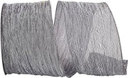 Reliant Ribbon 97597W-899-10X Art_and_Craft_Supply, 4 Inch X 30 Yards, Pewter