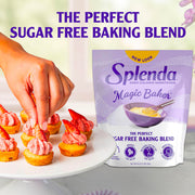 Magic Baker Granulated Baking Blend by SPLENDA – 16 Ounce (Pack of 1), White