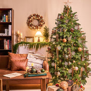 Jornoy Hanging Ornaments, 106 Pack Multi Sizes, Earth Tone