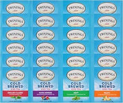 Twinings Cold Brewed Iced Tea Bag Variety Sampler (Pack of 24)