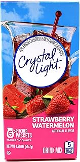 Crystal Light Strawberry Watermelon - 12 Quarts, 1.96 oz
