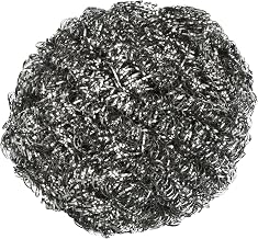 Winco 105 Grams Stainless Steel Scouring Sponge, 105g