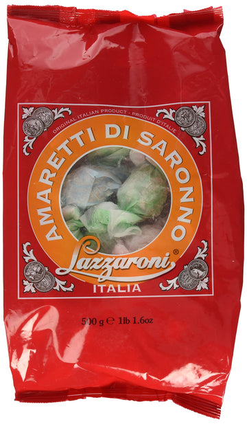 Amaretti Biscuits Refill by Lazzaroni – 17.6 Ounce (Pack of 1), Light Brown, Model F9-AZEM-WYYN