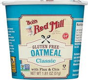 Bob's Red Mill Classic Gluten Free Oatmeal Cup, 1 cup