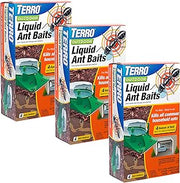 TERRO Outdoor Liquid Ant Bait Stations, 12-Pack | Ready-to-Use Ant Killer Traps, Kills Common Household Ants Including Acrobat, Crazy, Ghost and Little Black Ants, T1804-3SR