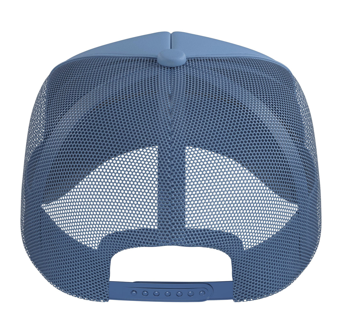 Federal Hocking Lancers Trucker Hat with Adjustable Mesh Back by Federal Hocking High School, Stewart, OH 45778 – Polyester, Light Blue