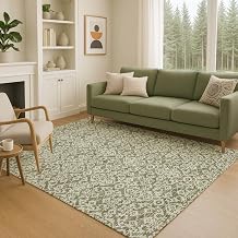Addison Rugs Chantille ACN2712 Olive 3' x 5' Indoor/Outdoor, Machine Washable, Easy Clean, Non Shedding, Bedroom, Living Room, Dining Room, Kitchen, Patio Rug