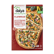 Daiya Meatless Italian Sausage Style Crumbles, Roasted Pepper & Kale / Flatbread Meat