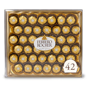 Chocolate Candy by Ferrero Rocher – 42 Count, Model 00009800120420