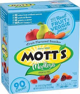 Mott's Medley Assorted Fruit Flavored Snacks (90 Count)