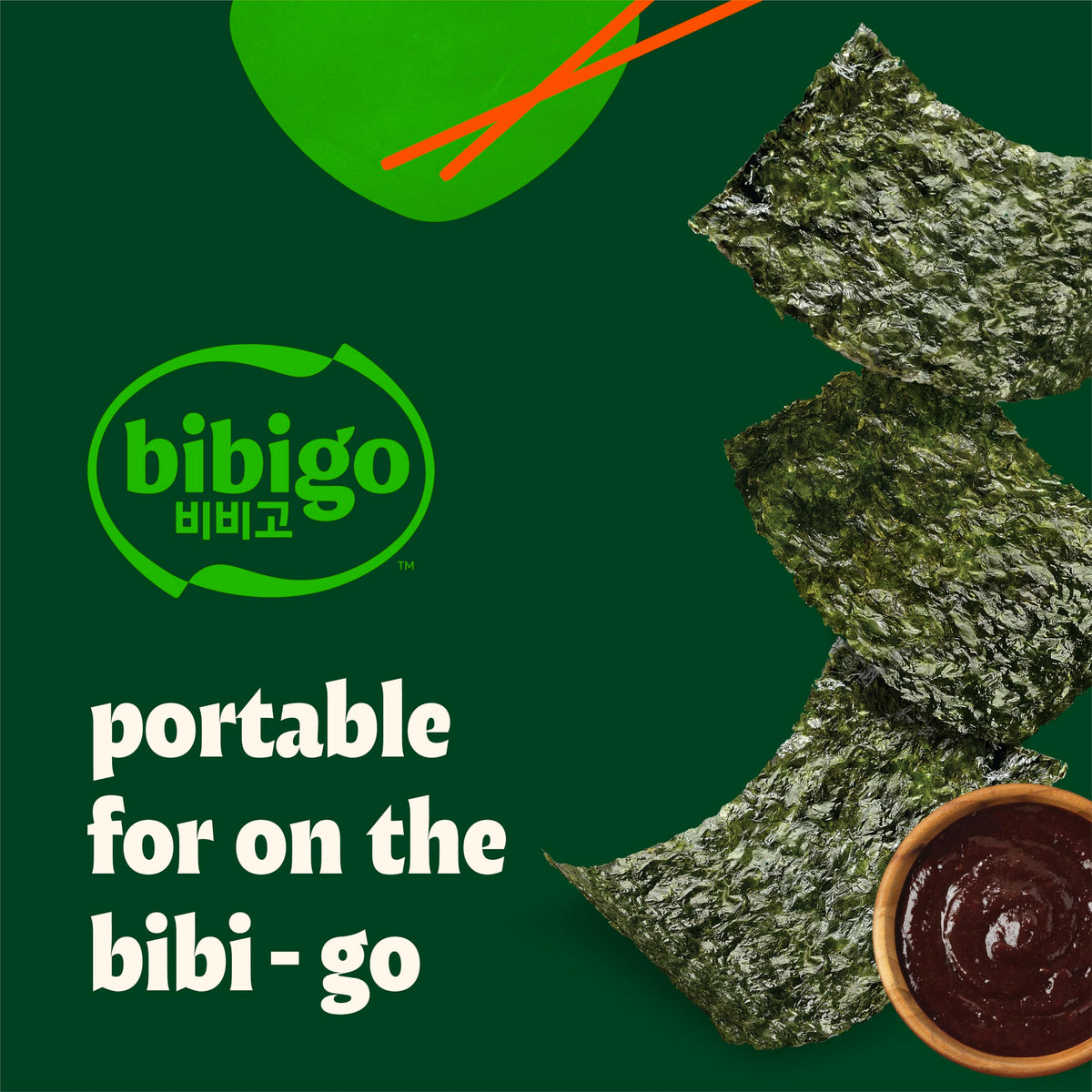 bibigo 0.16 Ounce (Pack of 24) / 24 Seaweed Snacks