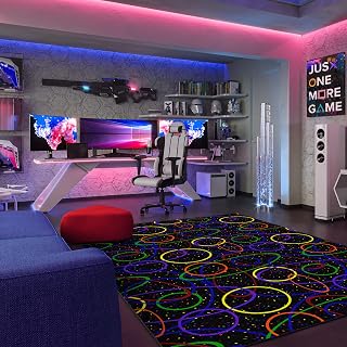 Joy Carpets Fluorescent Looped 12' x 18' Area Rug