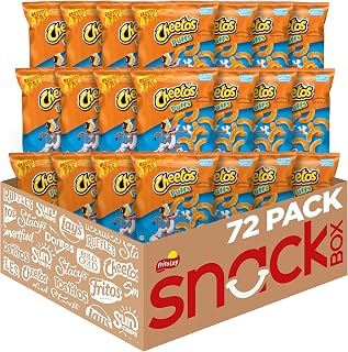 Cheetos Puffs Reduced Fat Cheese Flavored Snacks, 72 Count