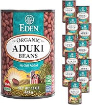 Aduki Beans No Salt Added 15 Ounces (Case of 12)