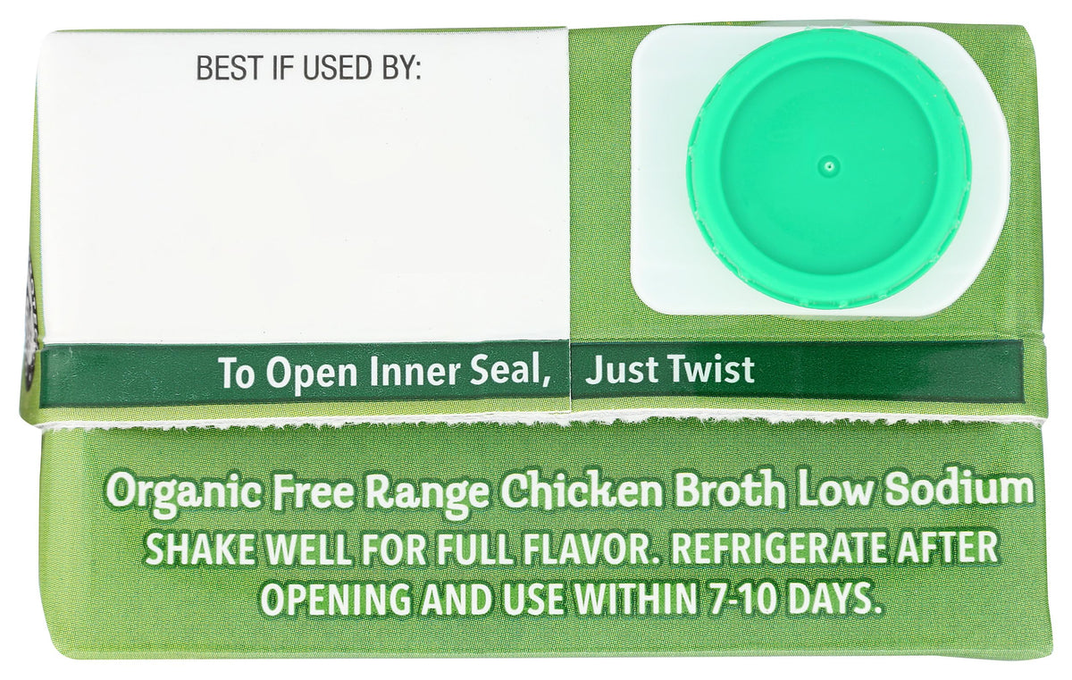 Organic Free Range Low Sodium Chicken Broth by Pacific Foods – 32 Fl Oz (Pack of 1), No Color, Model 31321