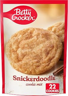 Betty Crocker Snickerdoodle, Cookie Baking Mix, 17.9 oz
