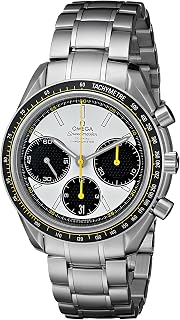 Omega Men's 32630405004001 Speed Master Analog Display Automatic Self Wind Silver Watch