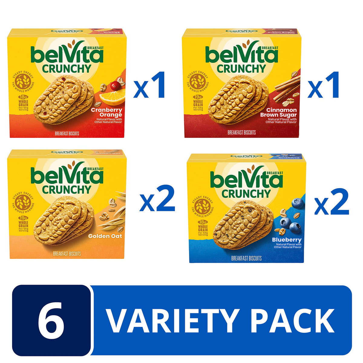 Belvita Basic / Variety / 8.8 Ounce (Pack of 12) Breads & Bakery