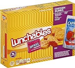 Lunchable Chicken Nuggets with Capri Sun Convenience Meal, 9.8 Ounce -- 8 per case.