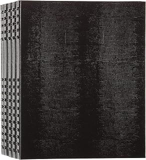 Blueline NotePro Executive Journal, Black, 11" x 8.5", 200 Pages (A10200.BLK) - (Pack of 5)