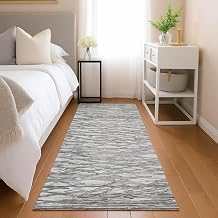 Addison Rugs Chantille ACN2771 Gray 2'3" x 7'6" Indoor/Outdoor, Machine Washable, Easy Clean, Non Shedding, Bedroom, Living Room, Dining Room, Kitchen, Patio Runner Rug