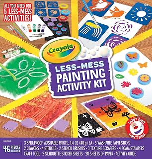 Crayola Less Mess Painting Activity Kit