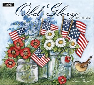 LANG Old Glory 2025 Wall Calendar (25991001934)
