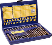 IRWIN Tools Hanson Screw Extractor and Drill Bit Set, 35 Piece, 11135ZR