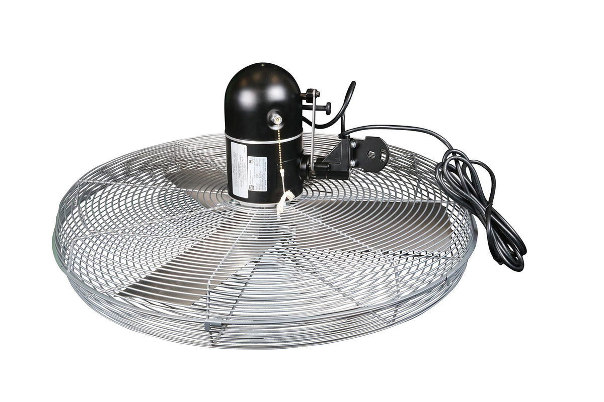 Corporation ACH30-O Industrial Oscillating Circulator Head by TPI – 32"L x 32"W x 16"H, Aluminum, Gray, Model 737-ACH30-O