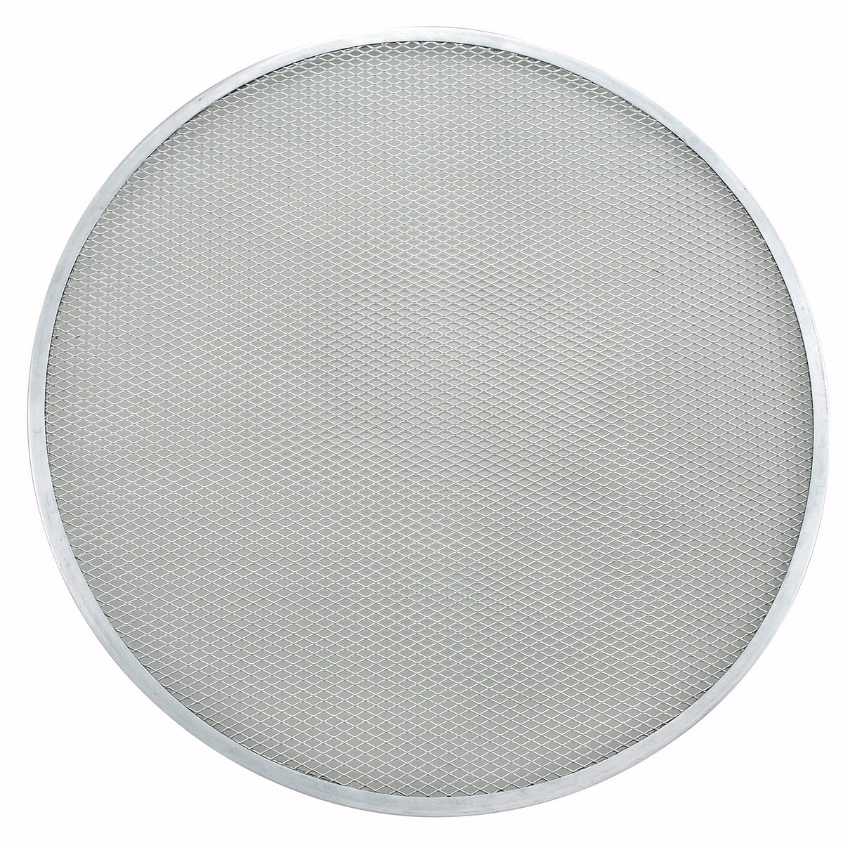 Winco 18" Aluminum Seamless Pizza Screen – Baking Pan