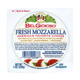 Cheese ball mozzarella fresh 8.0 OZ(Pack of 12) by – 8.0 OZ, Pack of 12