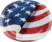 Creative Converting 327199 Oval Plates, Multicolor