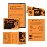 Astrobrights Naranja (Cosmic Orange) / 11 x 17 (Pack of 4) / Bold, Vibrant Orange Business Paper Products