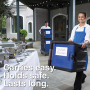 METRO 4 Pans / Blue / Traditional Food Warmers