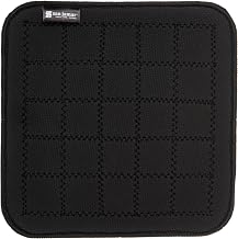 Carlisle FoodService Products UHP1010BK Ultigrip Square Commercial Hot Pad Pan Holder, 10" X 10", Black
