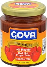 Goya Foods Aji Rocoto Red Hot Pepper Paste, 7.5 Ounce (Pack of 12)