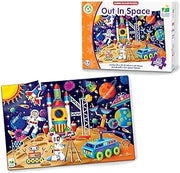 The Learning Journey Jumbo Floor Puzzles Out in Space - Extra Large 50 Pieces Jigsaw Puzzle for Kids - Educational Intellectual Development - Preschool Toys & Activities for Children Ages 3-6 Years